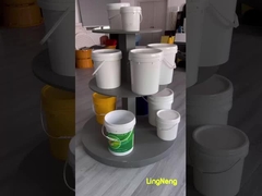 Vỏ vòng tái chế 2,5 lít với nắp và tay cầm tùy chỉnh